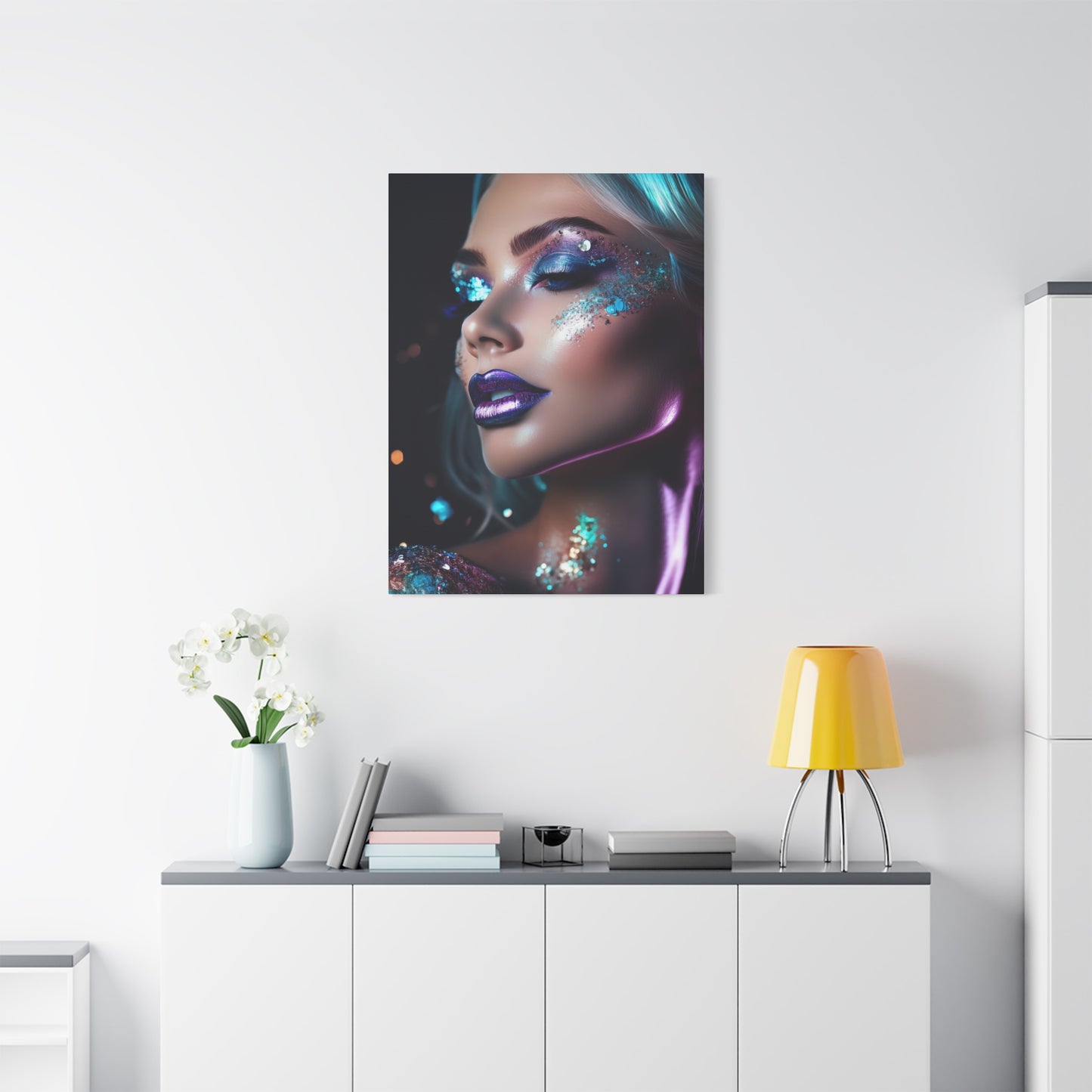 Glitter Love 002- Canvas Print – Vibrant Wall Decor