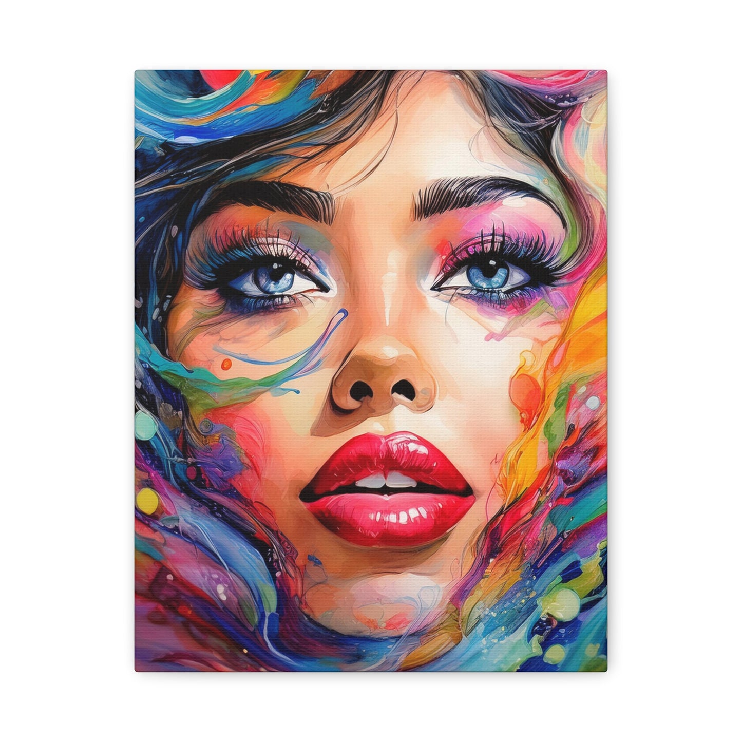 Painted Beauty 011 Canvas Wall Art