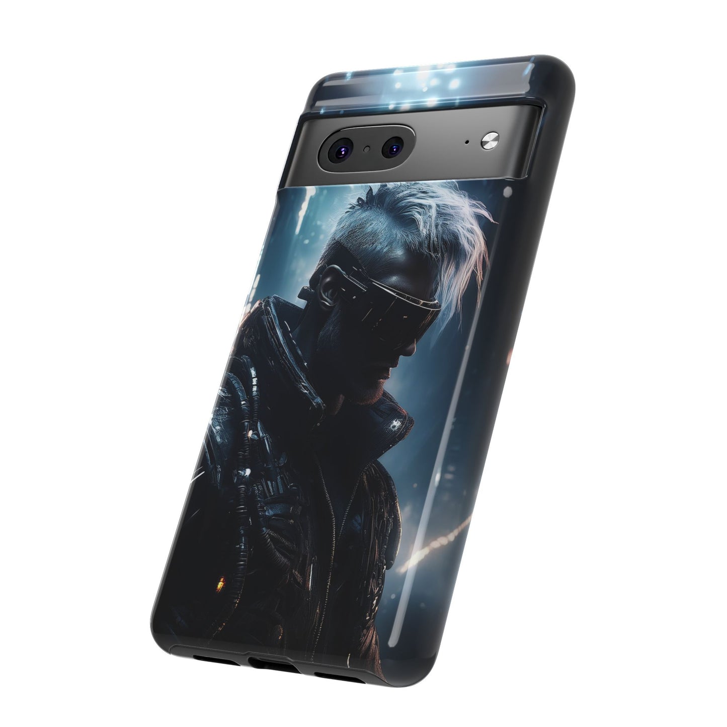 Futuristic Cyberpunk Male Cell Phone Case 025