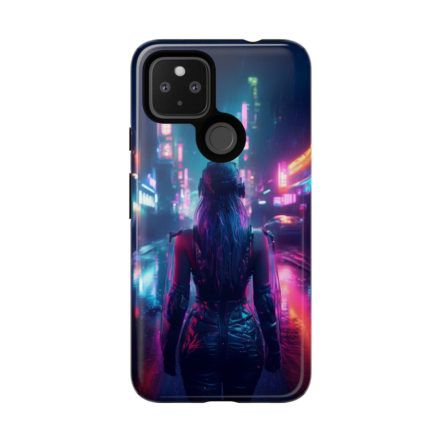 Futuristic Cyberpunk Female Cell Phone Case 032