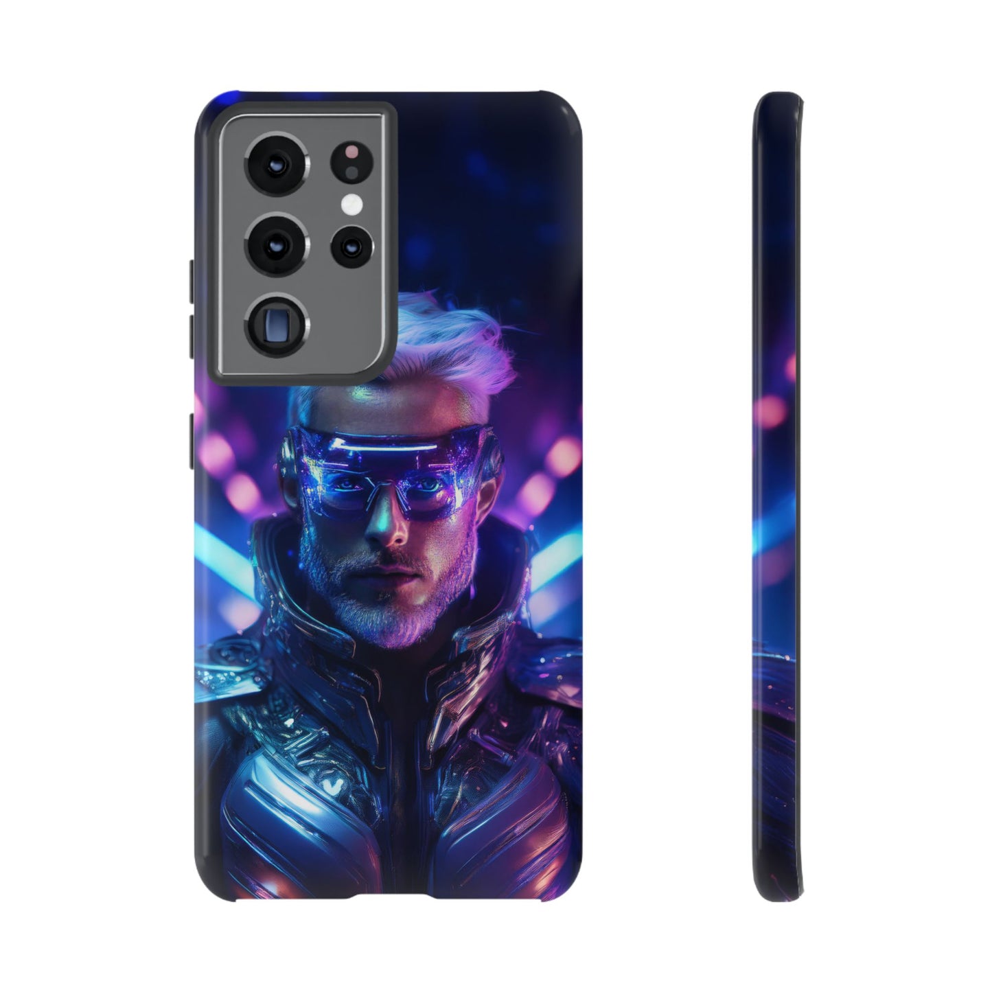 Futuristic Cyberpunk Male Cell Phone Case 020