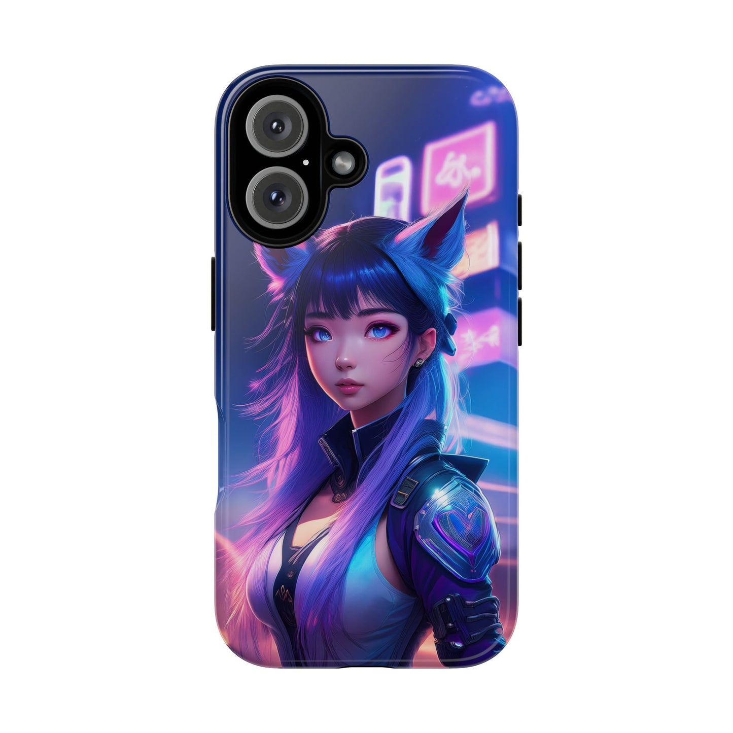 Futuristic Cyberpunk Female Cell Phone Case 010