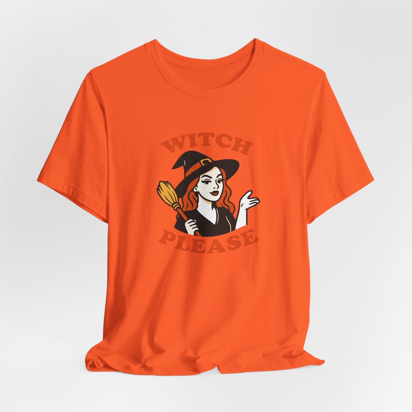 Witch Please Halloween Shirt – Sassy Retro Witch Graphic Tee for Funny Halloween Attitude
