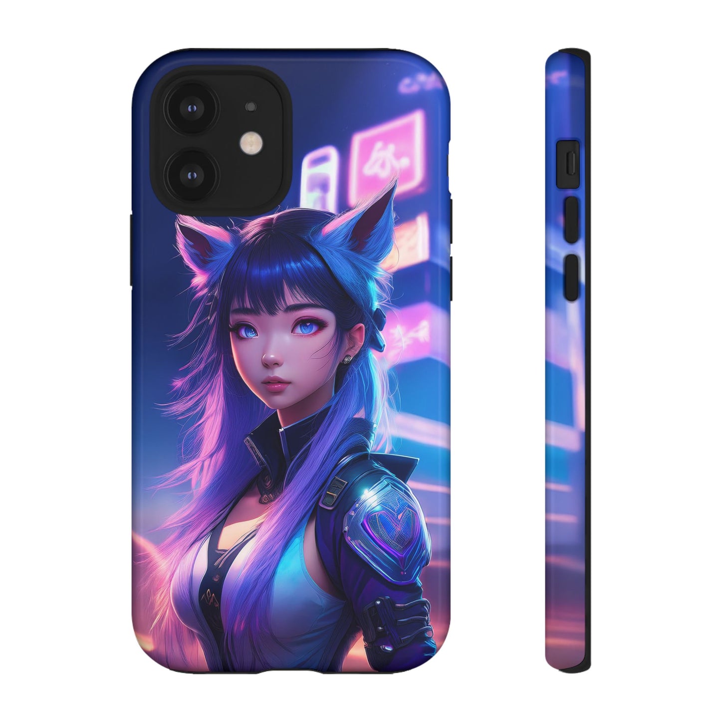 Futuristic Cyberpunk Female Cell Phone Case 010