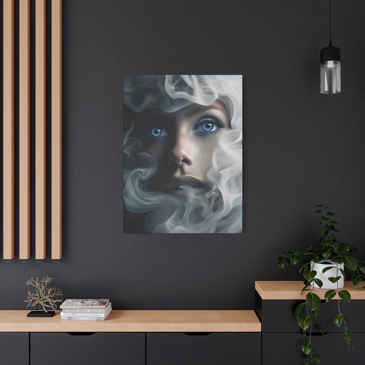 Wispy Tendrils 003 - Canvas Print – Vibrant Wall Decor