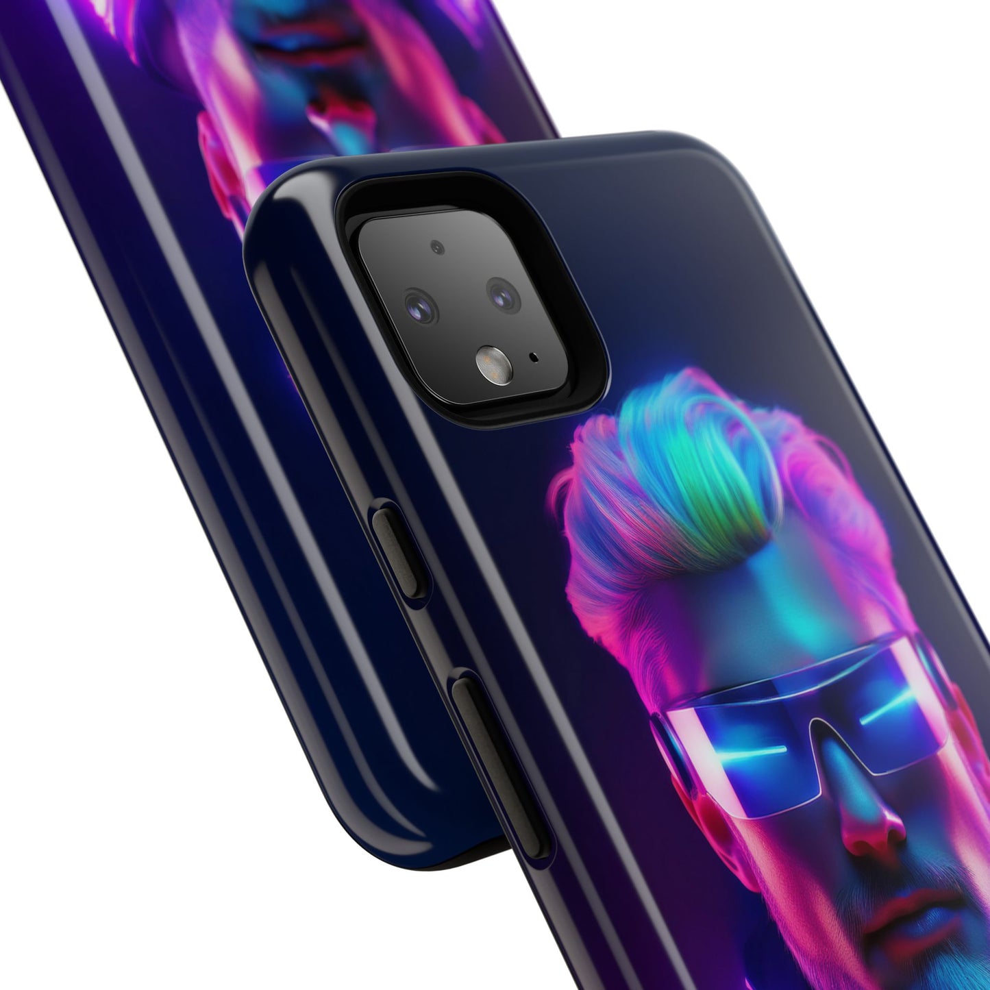 Futuristic Cyberpunk Male Cell Phone Case 026