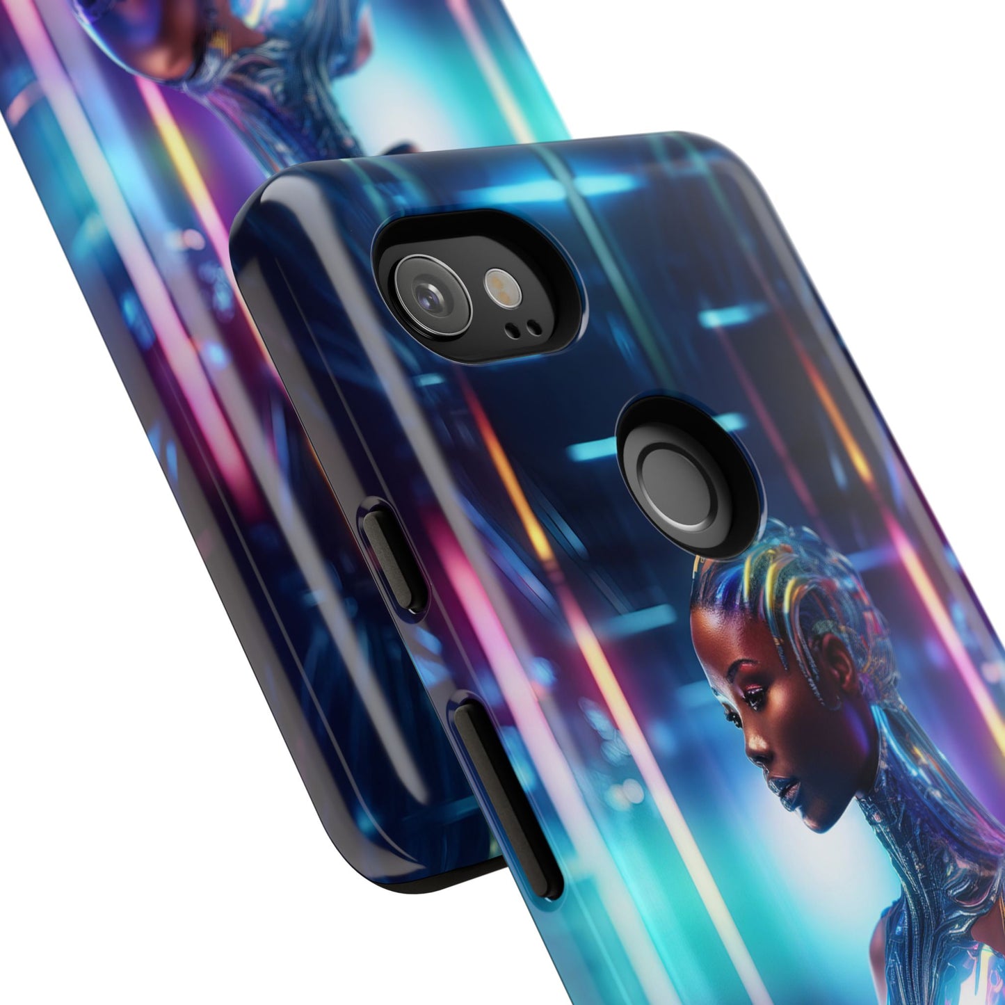 Futuristic Human Android Hybrid Cell Phone Case 014