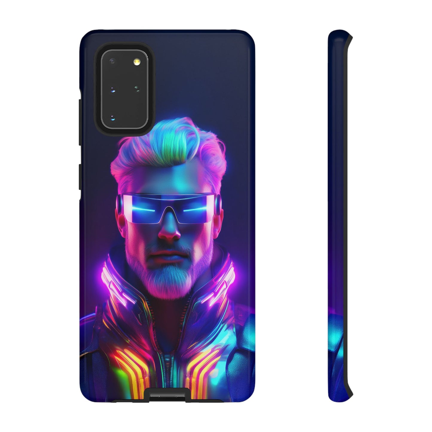 Futuristic Cyberpunk Male Cell Phone Case 026