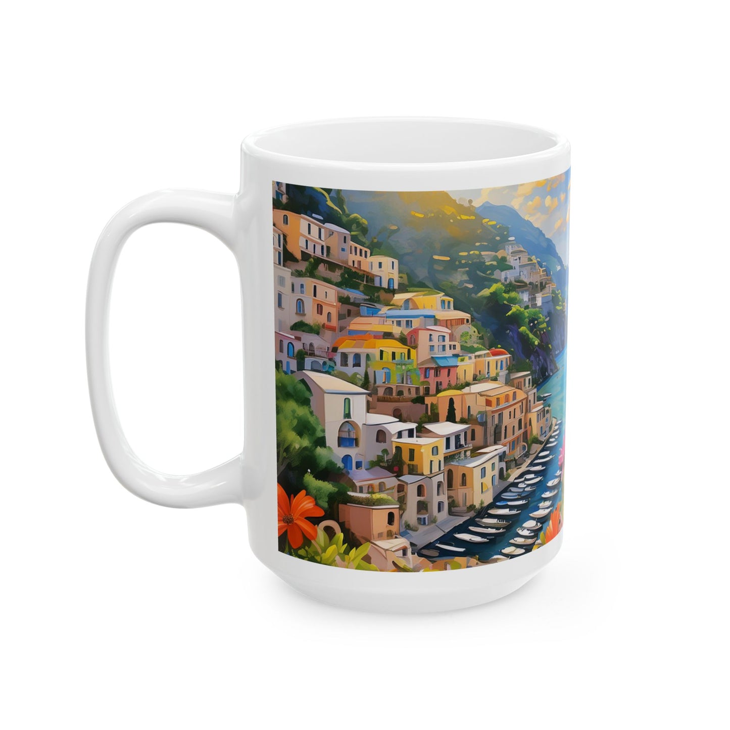 Dreaming of Italy Ceramic Mug, (11oz, 15oz)