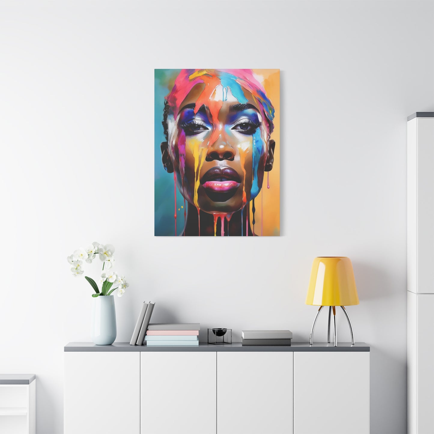 Painted Beauty 003 Canvas Wall Art