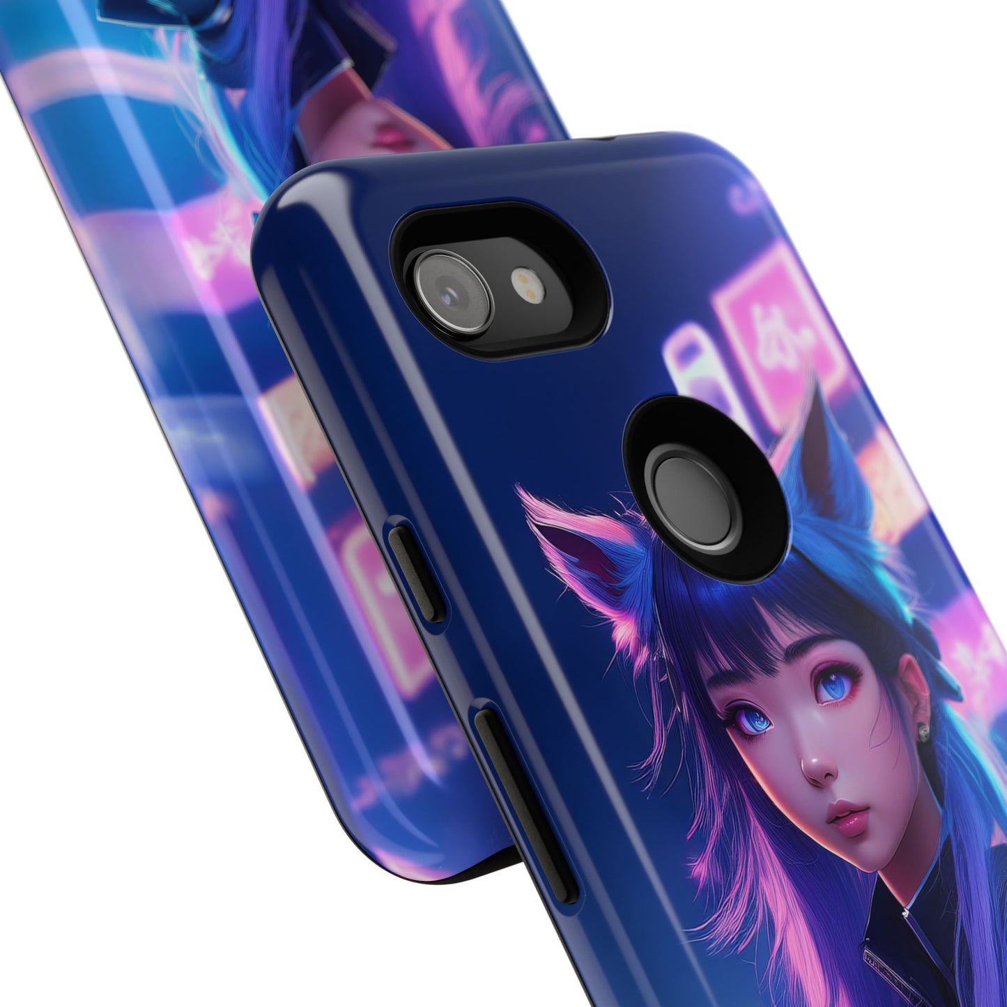 Futuristic Cyberpunk Female Cell Phone Case 010