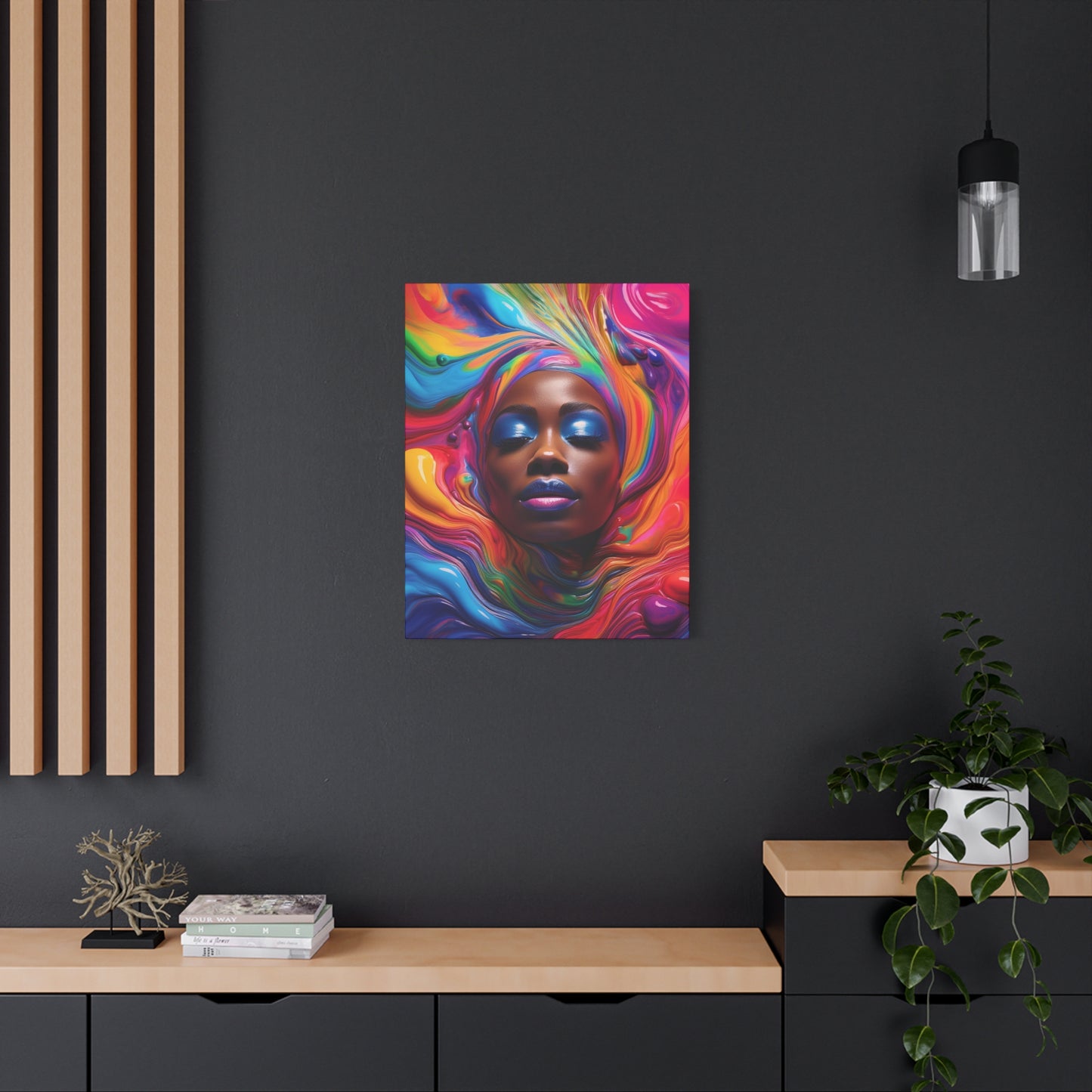 Painted Beauty 006 Canvas Wall Art