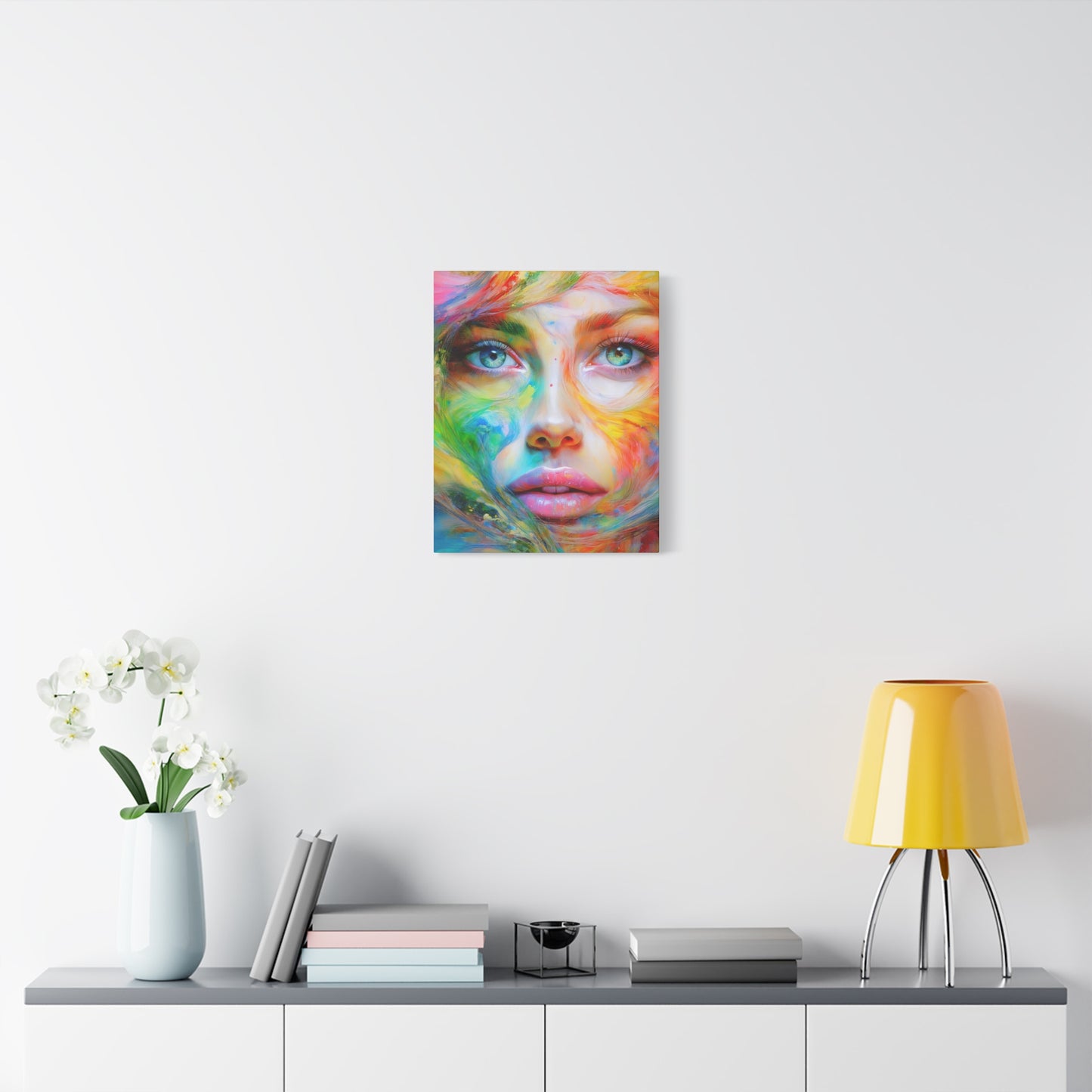 Painted Beauty 010 Canvas Wall Art