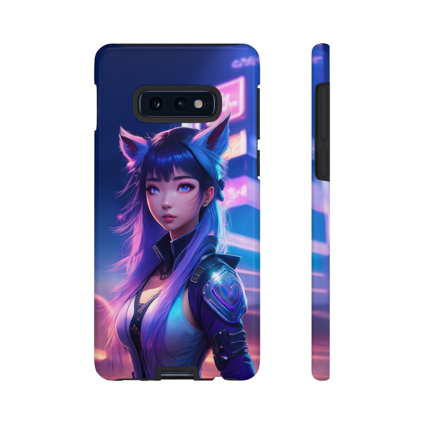 Futuristic Cyberpunk Female Cell Phone Case 010