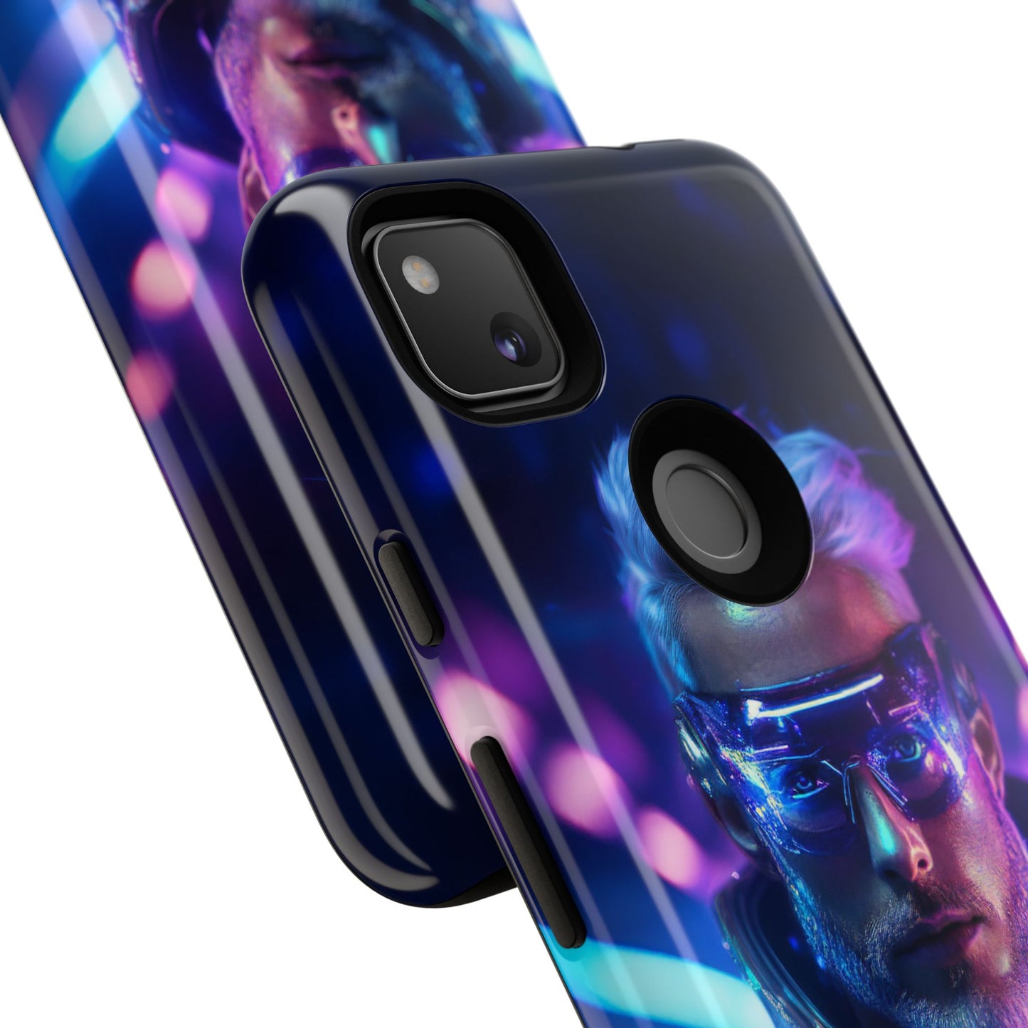 Futuristic Cyberpunk Male Cell Phone Case 020