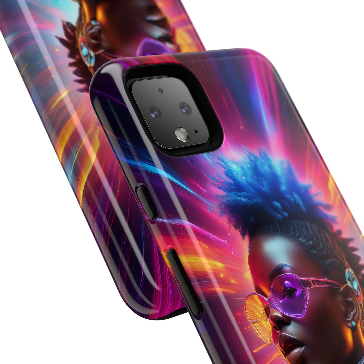 Futuristic Cyberpunk Female Cell Phone Case 026