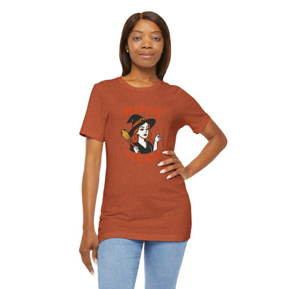 Witch Please Halloween Shirt – Sassy Retro Witch Graphic Tee for Funny Halloween Attitude