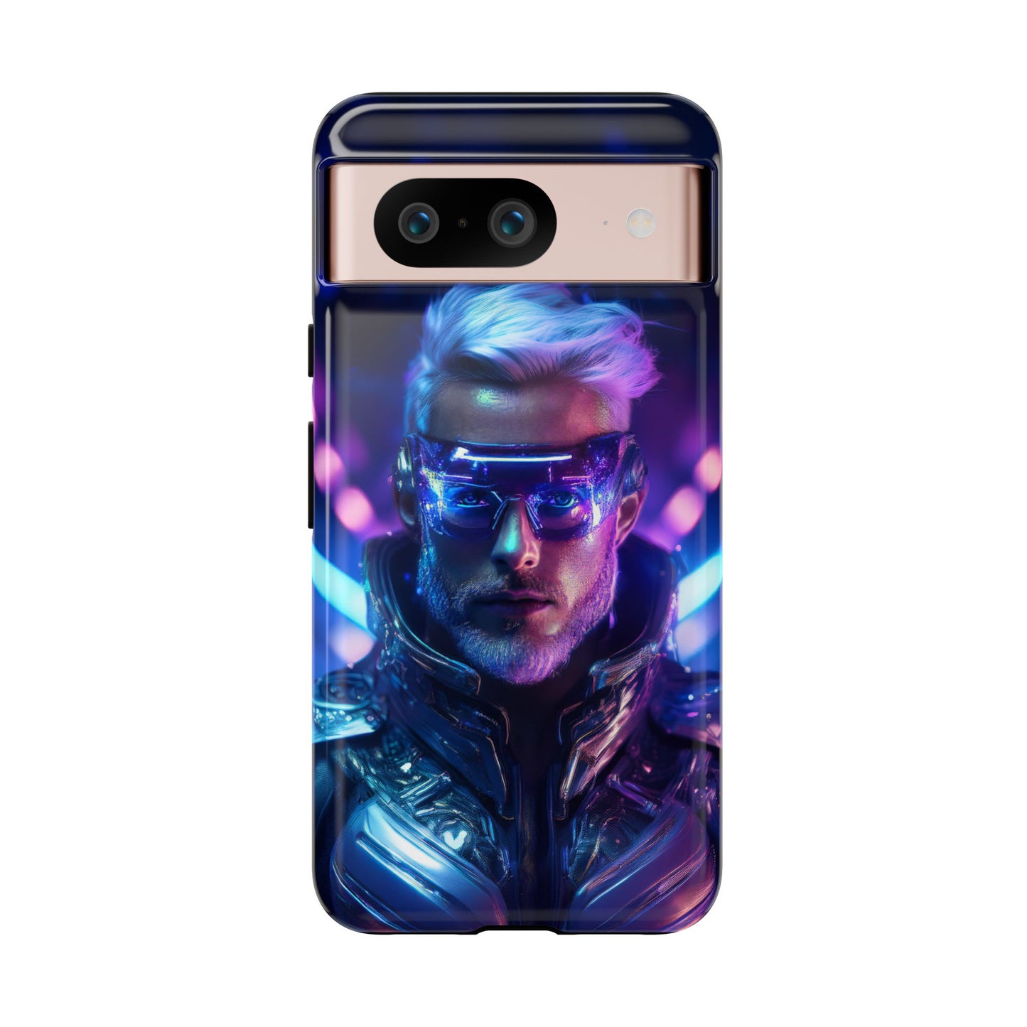 Futuristic Cyberpunk Male Cell Phone Case 020