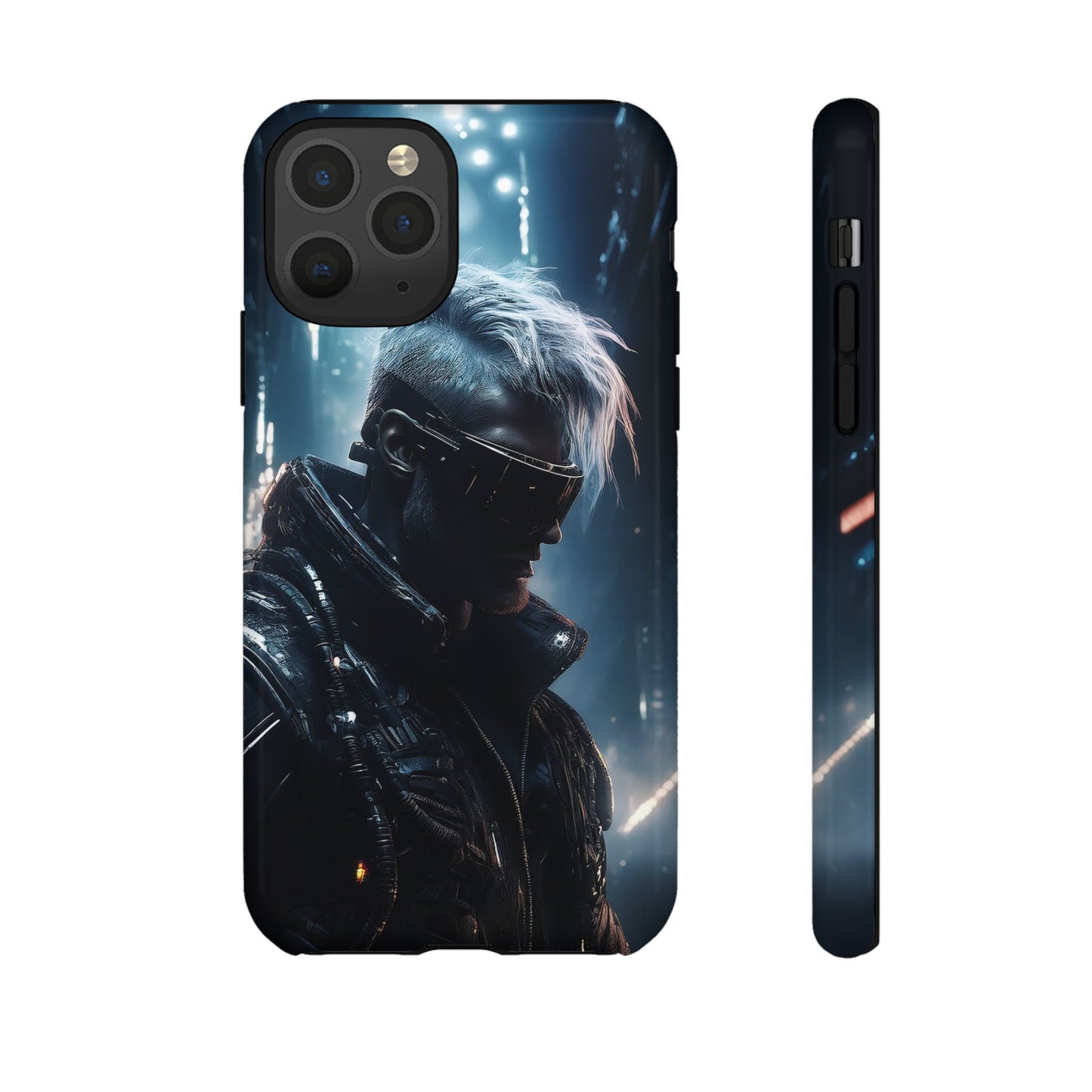 Futuristic Cyberpunk Male Cell Phone Case 025