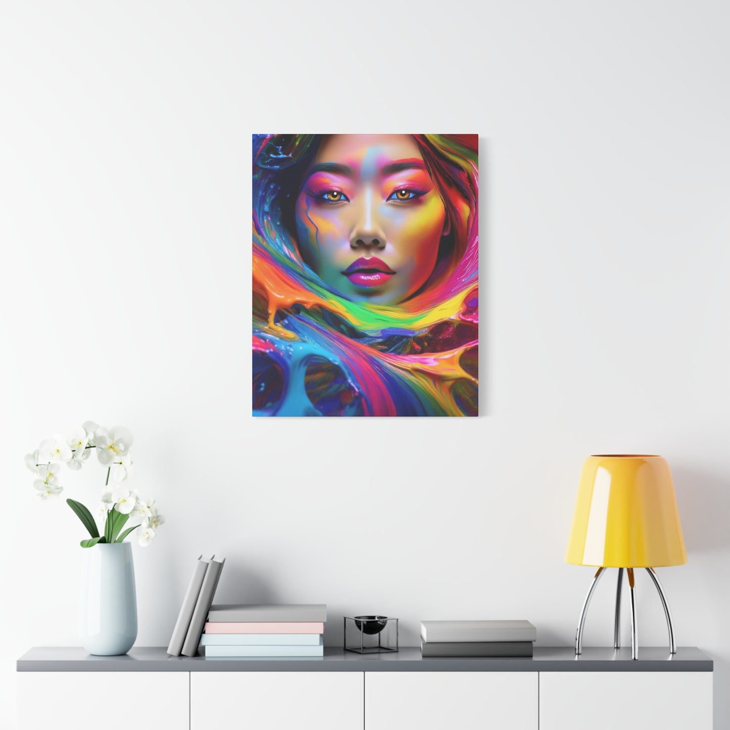 Painted Beauty 007 Canvas Wall Art