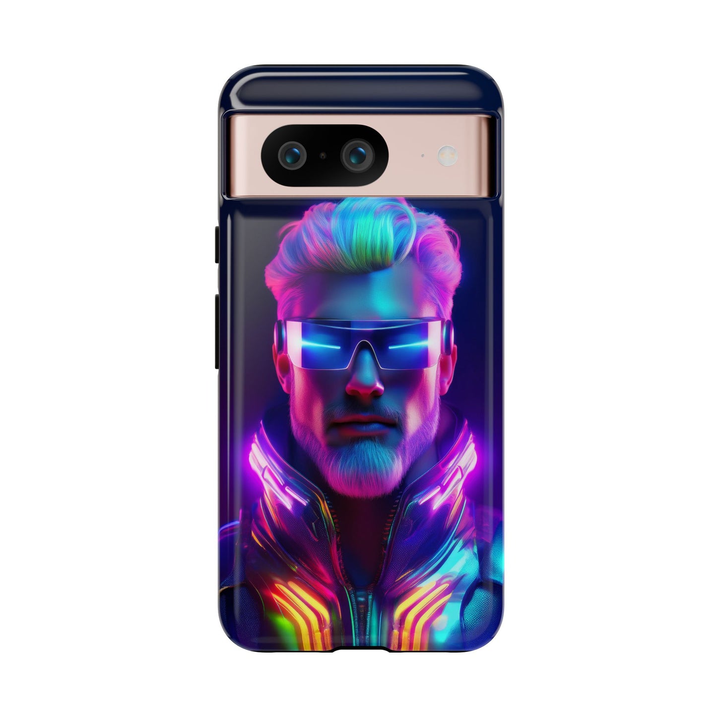 Futuristic Cyberpunk Male Cell Phone Case 026