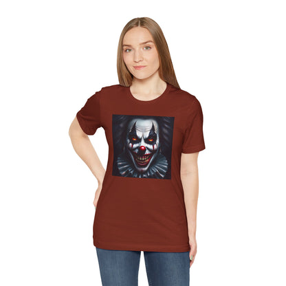 Nightmare Clown Halloween Shirt – Evil Clown Face Tee for Scary Halloween Vibes